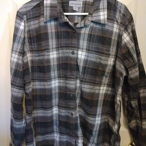 Mens carhartt flannel shirt xl